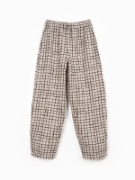 Pantalon en tissu � taille r�glable