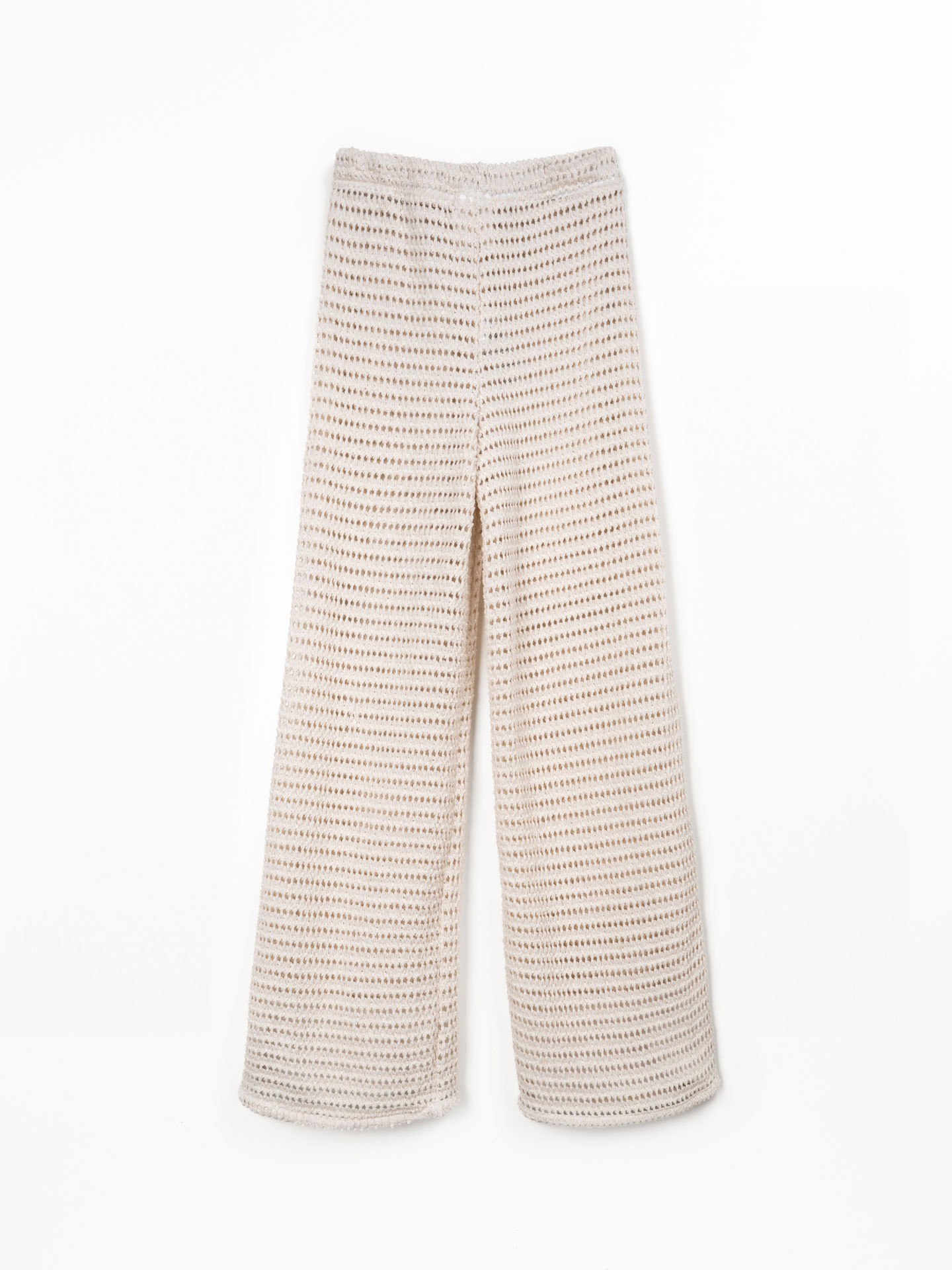 Pantalón de punto con algodón reciclado