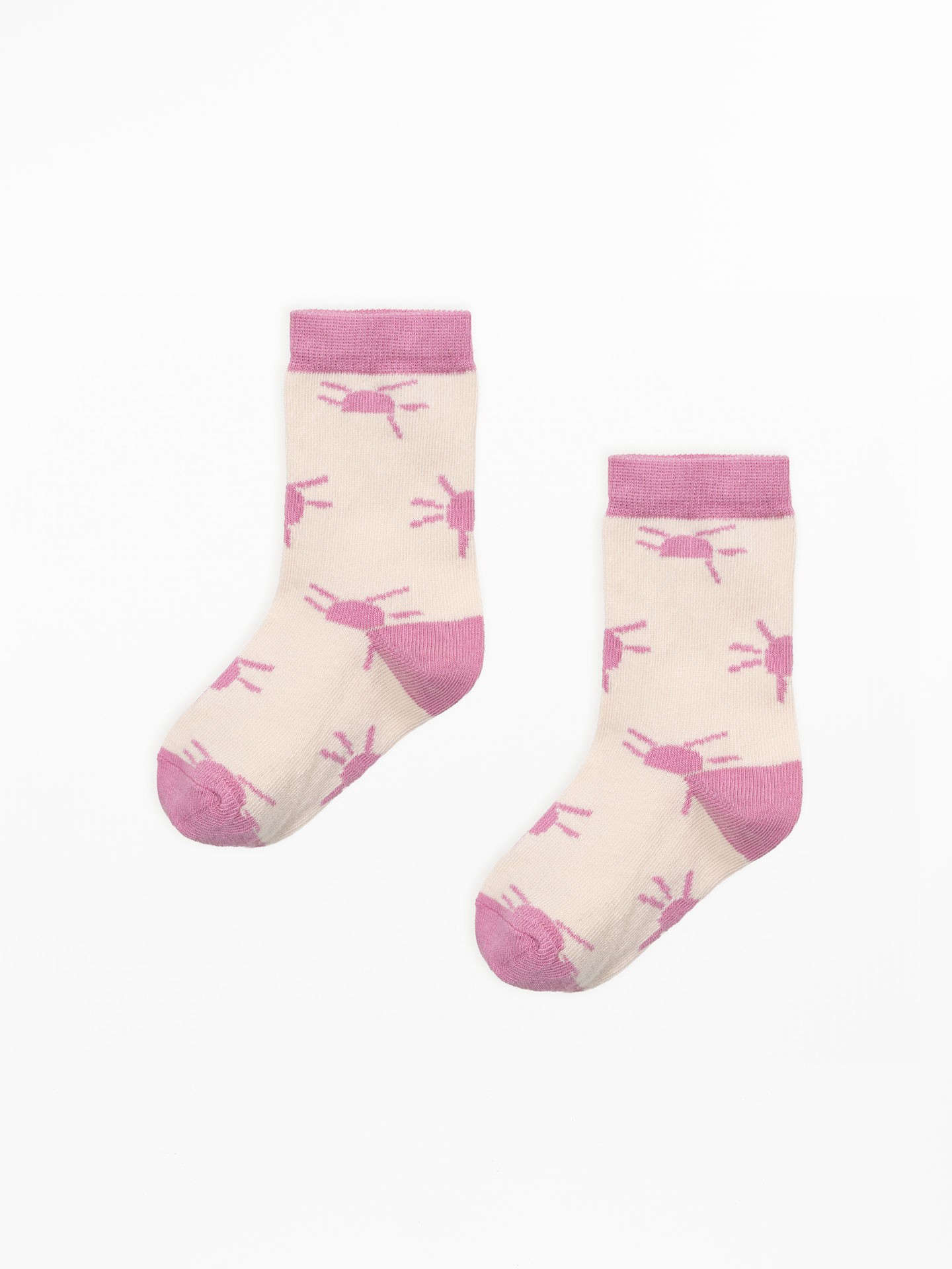 Chaussettes jacquard avec imprimé de petites formes