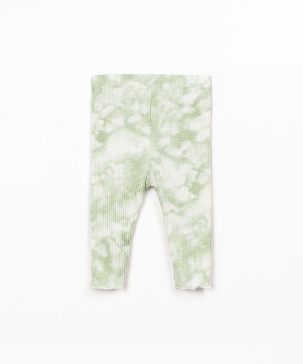 Leggings avec imprimé tie and dye