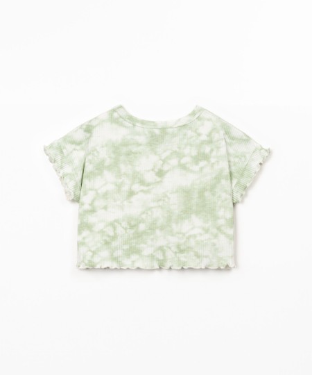 Camiseta de algodón orgánico con estampado