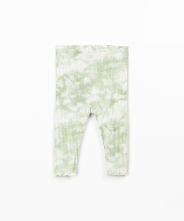 Leggings avec imprimé tie and dye