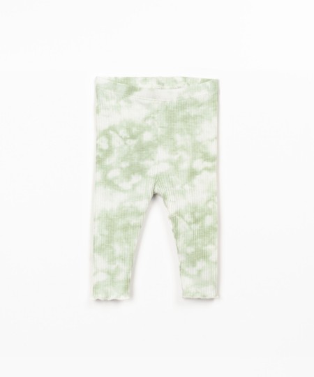 Leggings avec imprim� tie and dye