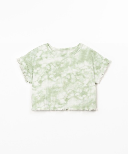 Camiseta de algodón orgánico con estampado