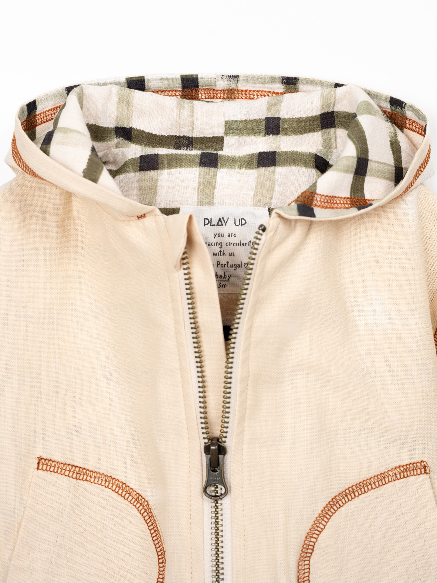 Parka de sarja com forro