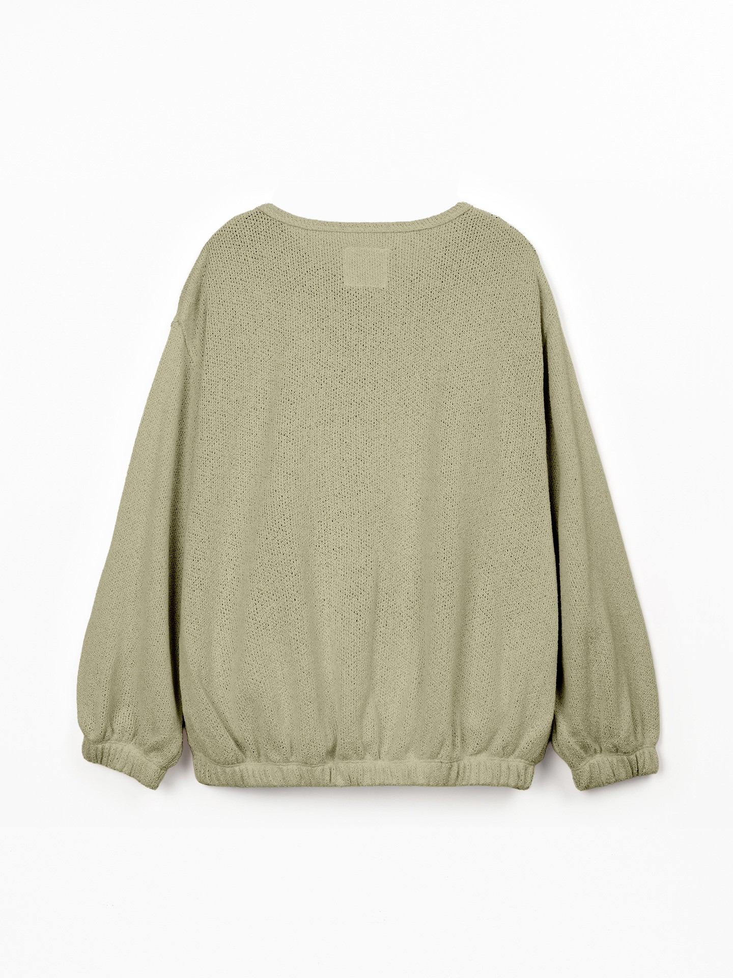 Giacca in maglia con bottoni in cocco