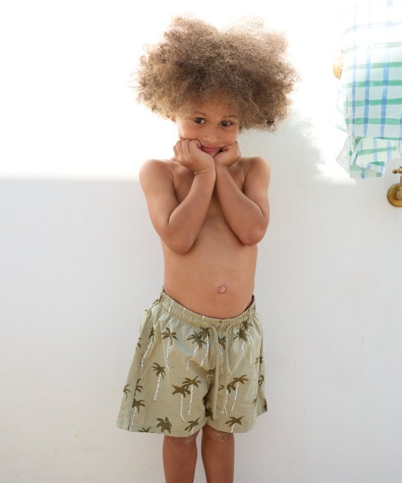 Swim shorts in organic cotton