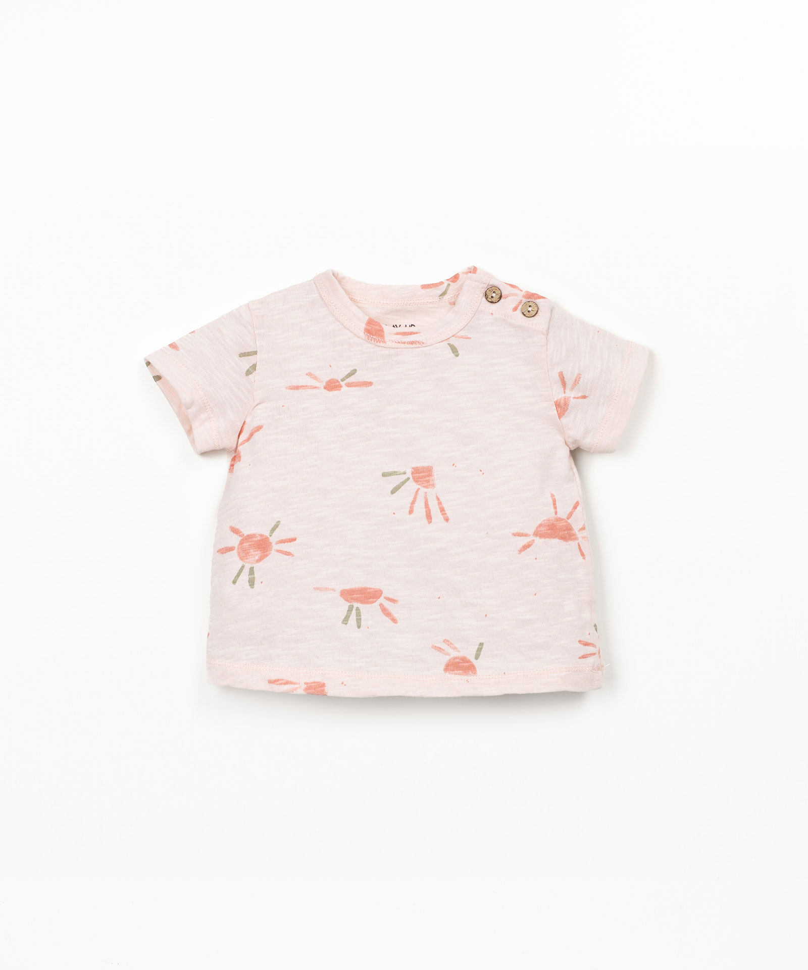 PRINTED FLAMÉ JERSEY T-SHIRT
