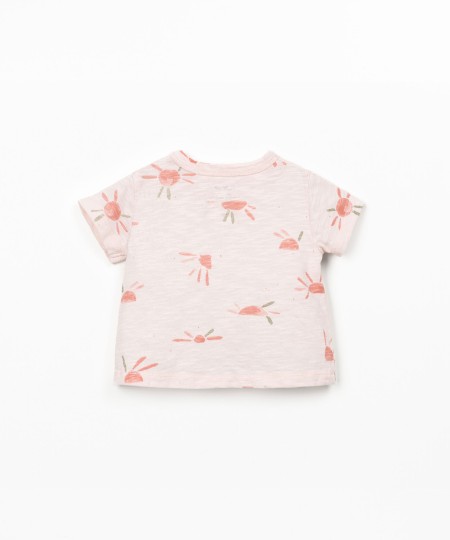 T-shirt in cotone biologico con stampa