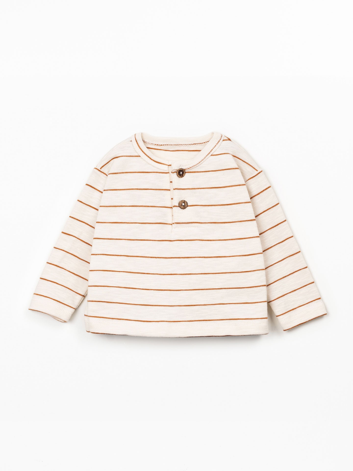 Maglione a righe in maglia