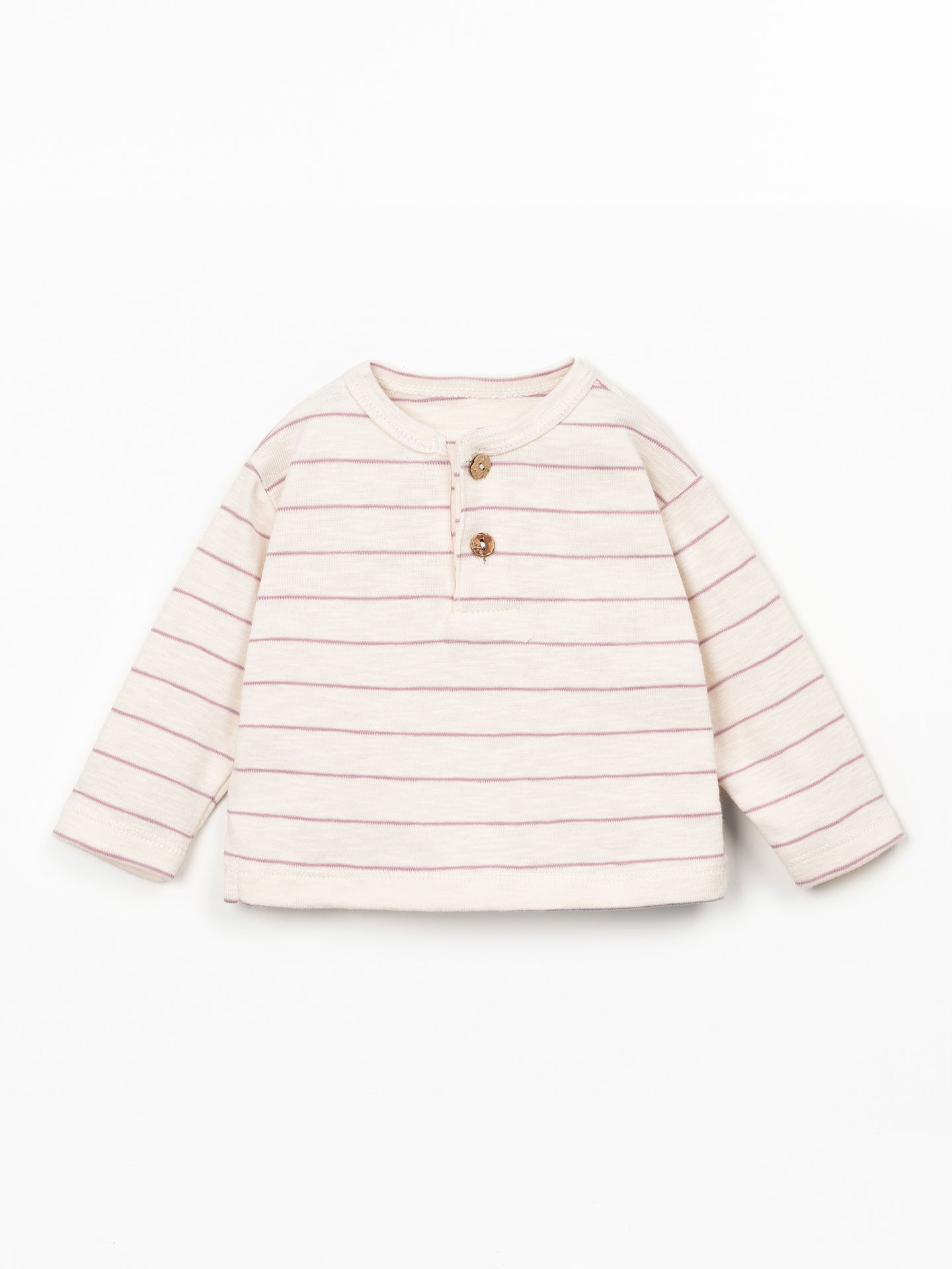 Pull rayé en maille