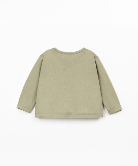 Maglia in cotone biologico e riciclato