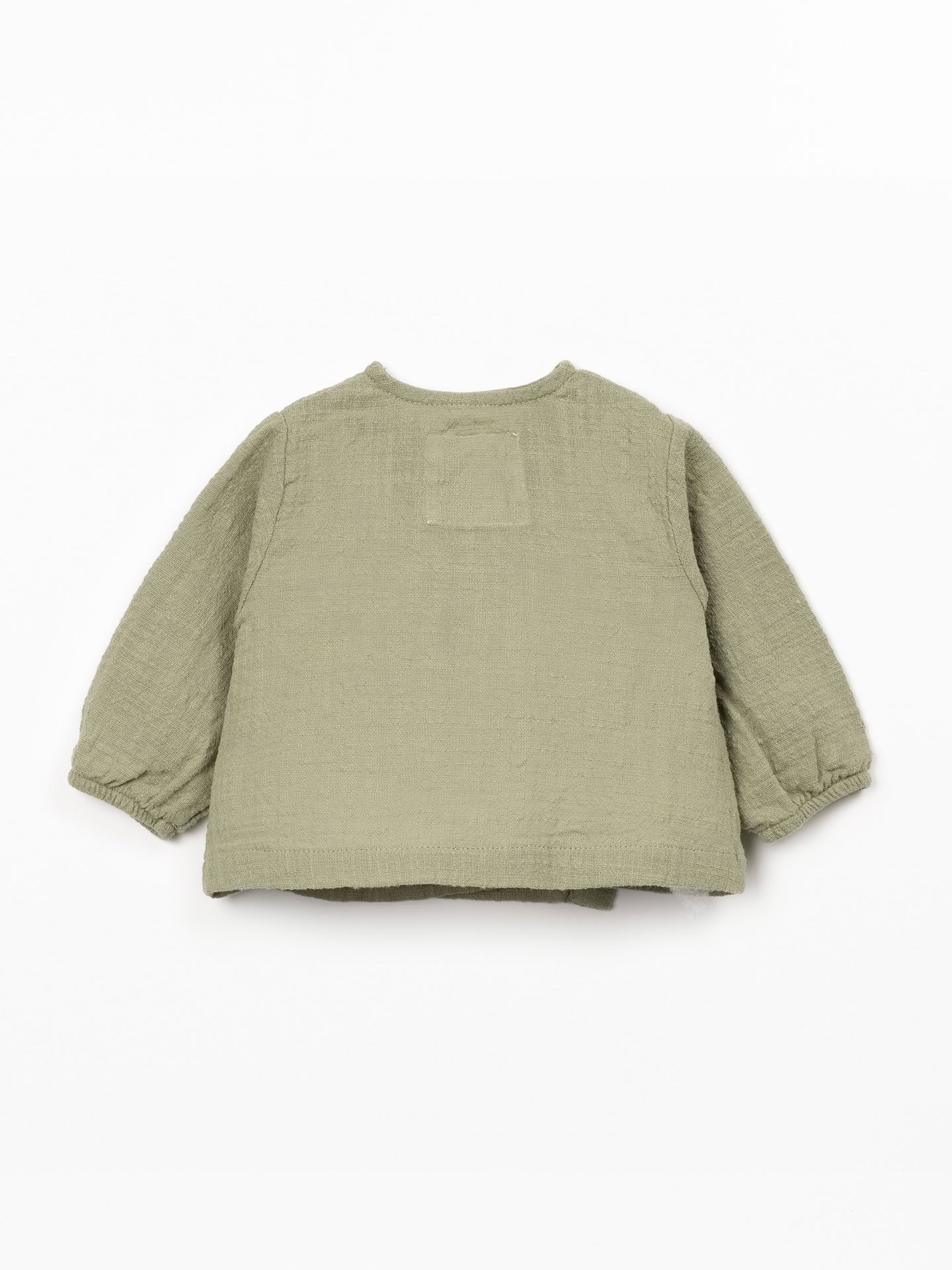 Blusa de tejido de algodón orgánico