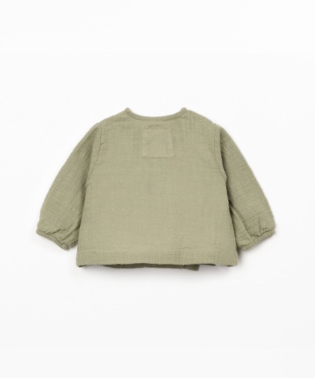 Blouse en tissu de coton biologique