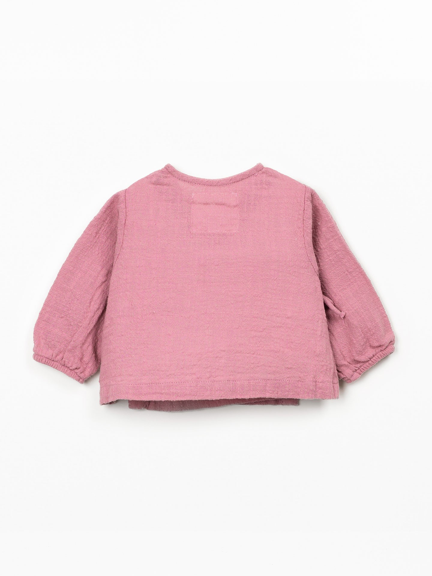 Blusa in tessuto di cotone biologico