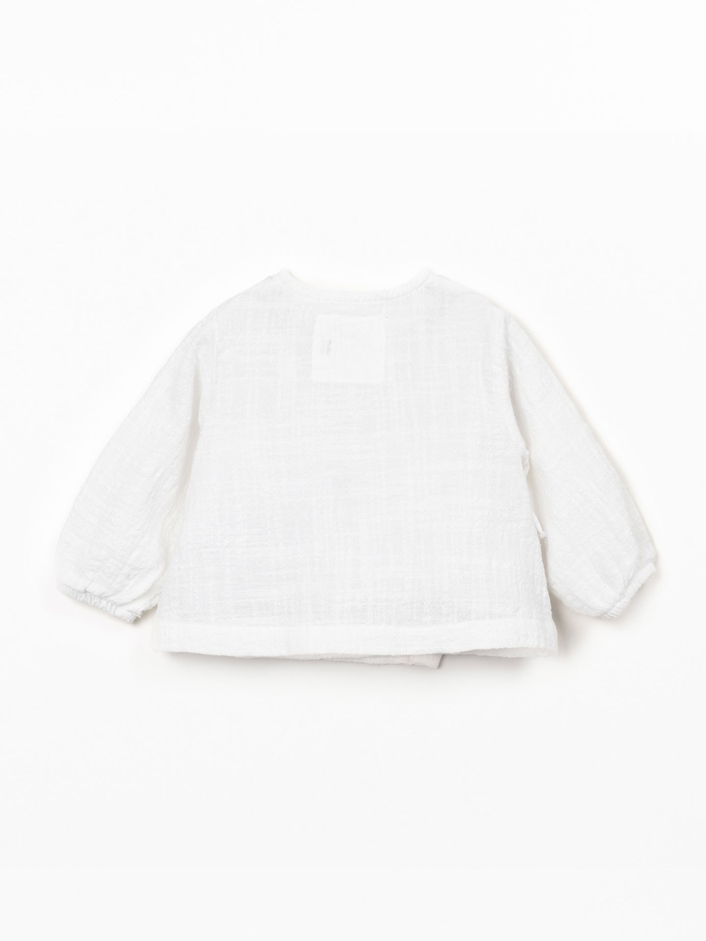 Blusa de tejido de algodón orgánico