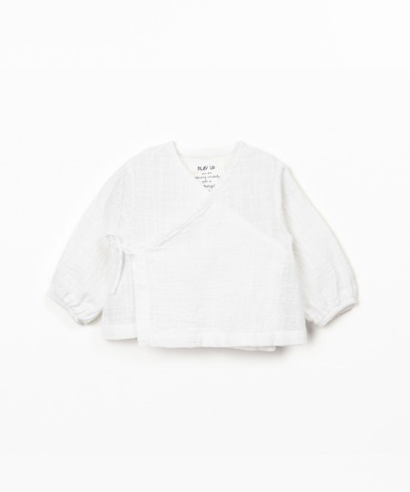 Blusa de tejido de algodón orgánico