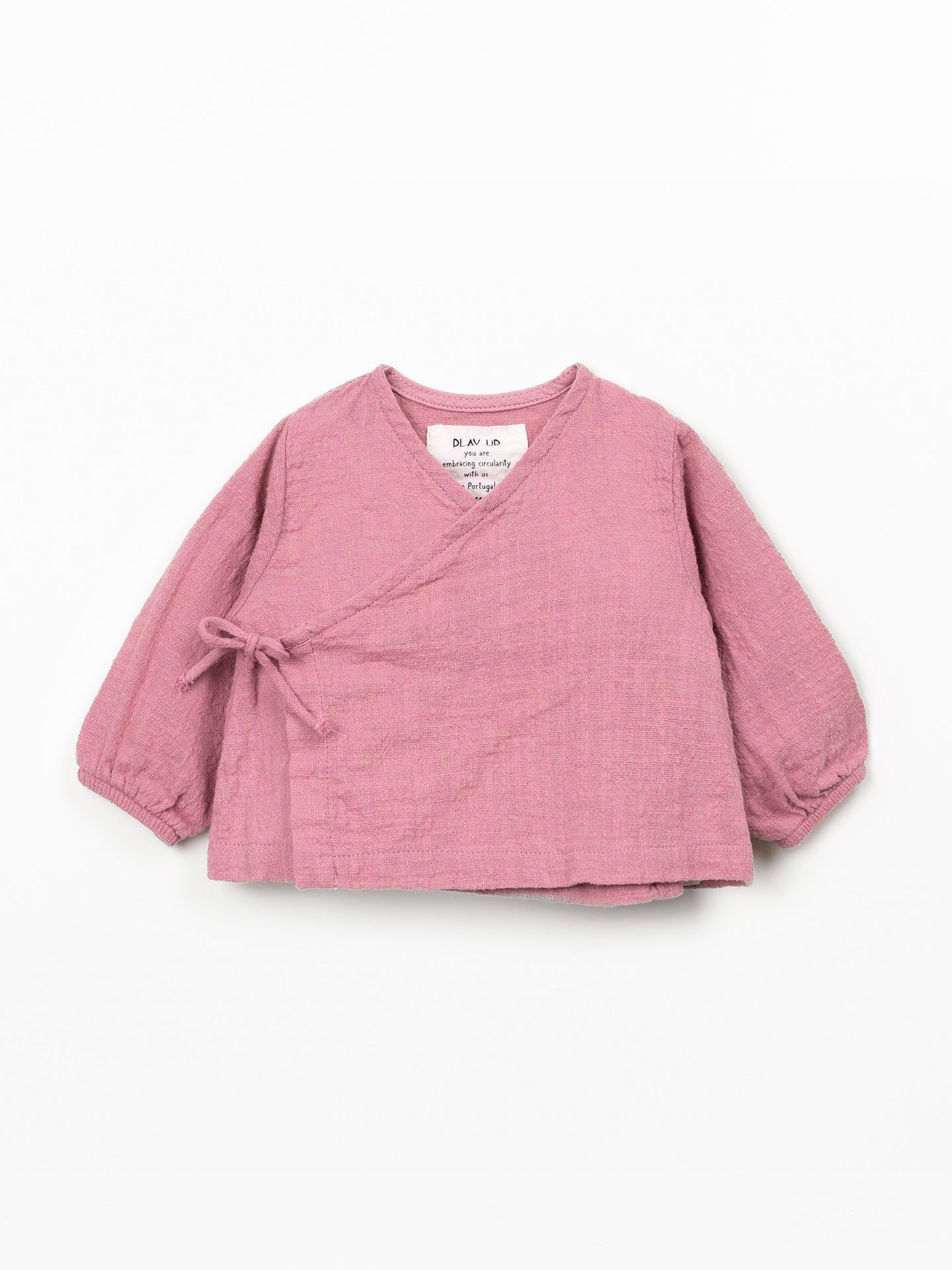 Blusa in tessuto di cotone biologico