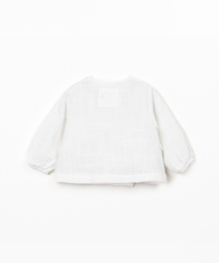 Blouse en tissu de coton biologique