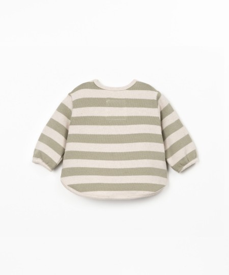 Maglia a righe in maglia