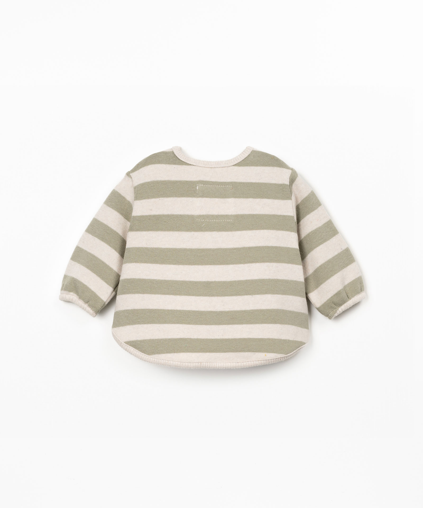 STRIPED JERSEY SWEATER