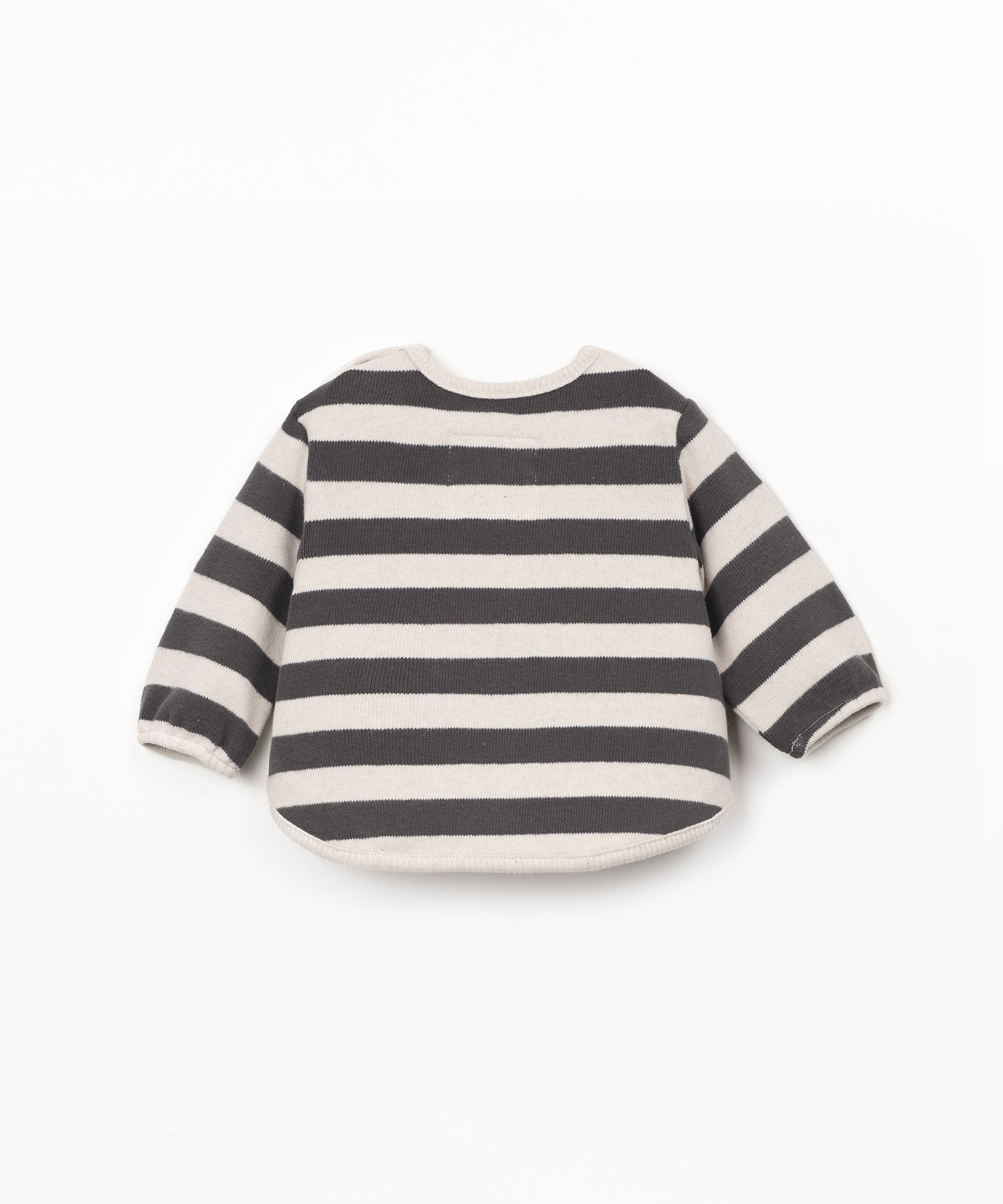 STRIPED JERSEY SWEATER