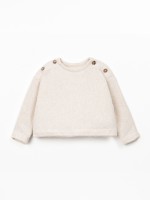 Pull en mélange de fibres naturelles et recyclées Pull en mélange de fibres naturelles et recyclées