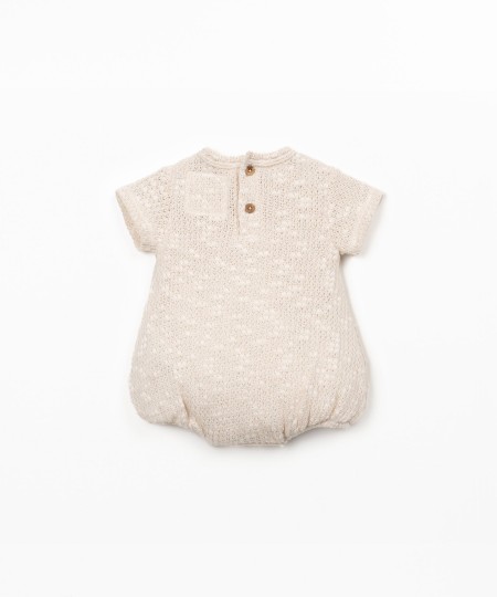 Combinaison en mélange de coton et coton recyclé
