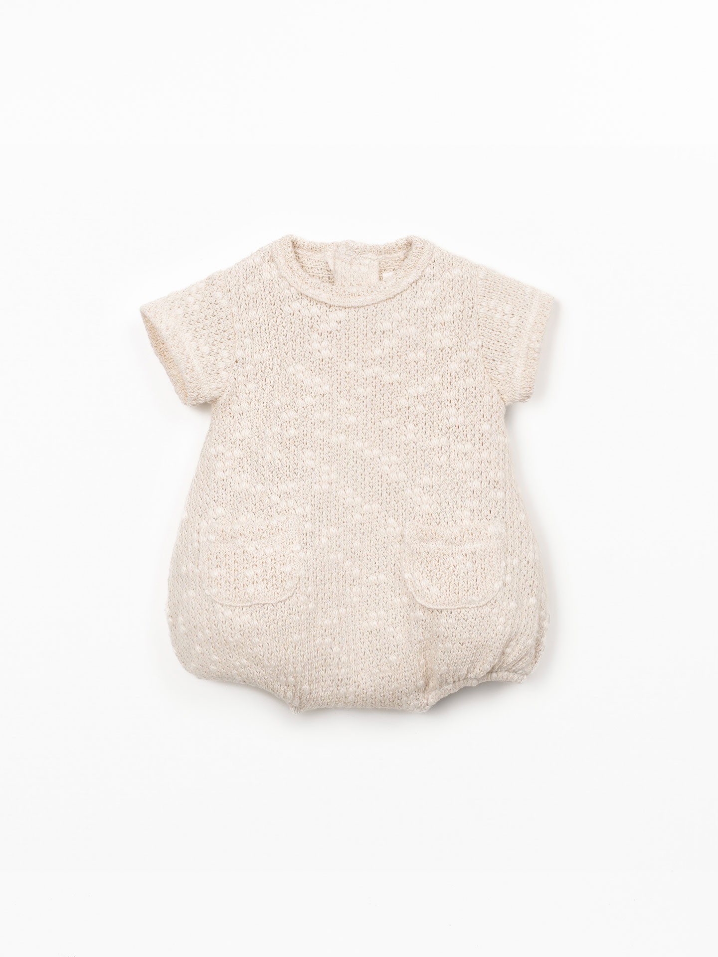 Combinaison en mélange de coton et coton recyclé