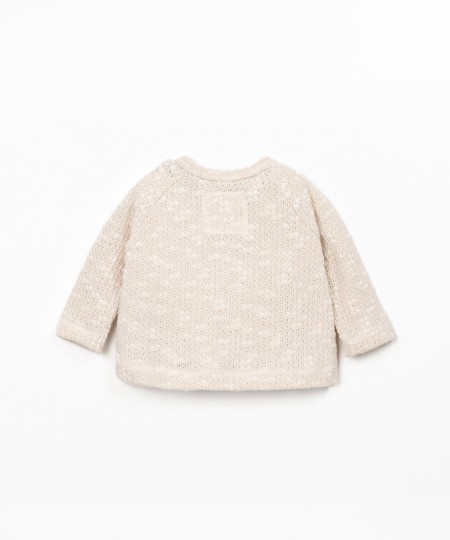 Veste en maille avec fil Re(Play)
