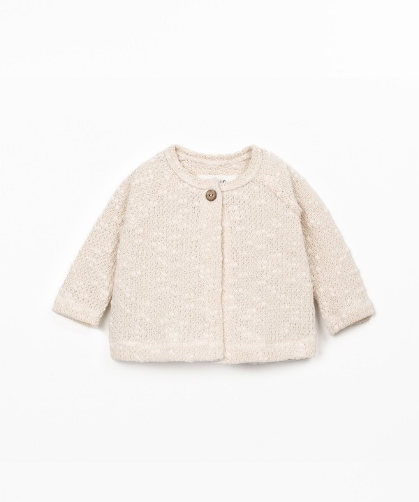 Veste en maille avec fil Re(Play)