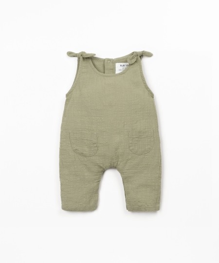 Combinaison en tissu de coton biologique