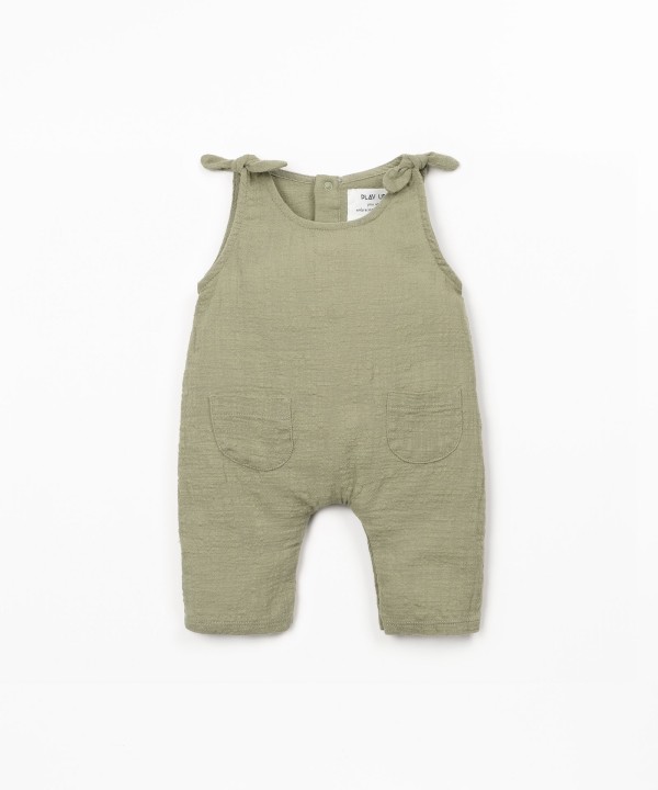 Combinaison en tissu de coton biologique