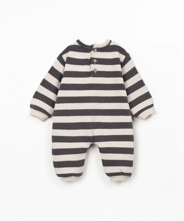 Jumpsuit in blend of regenerative cotton and recycled cotton