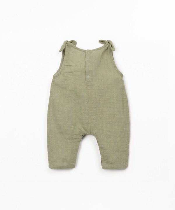 Combinaison en tissu de coton biologique
