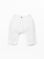 Pantaloni in tessuto di cotone biologico