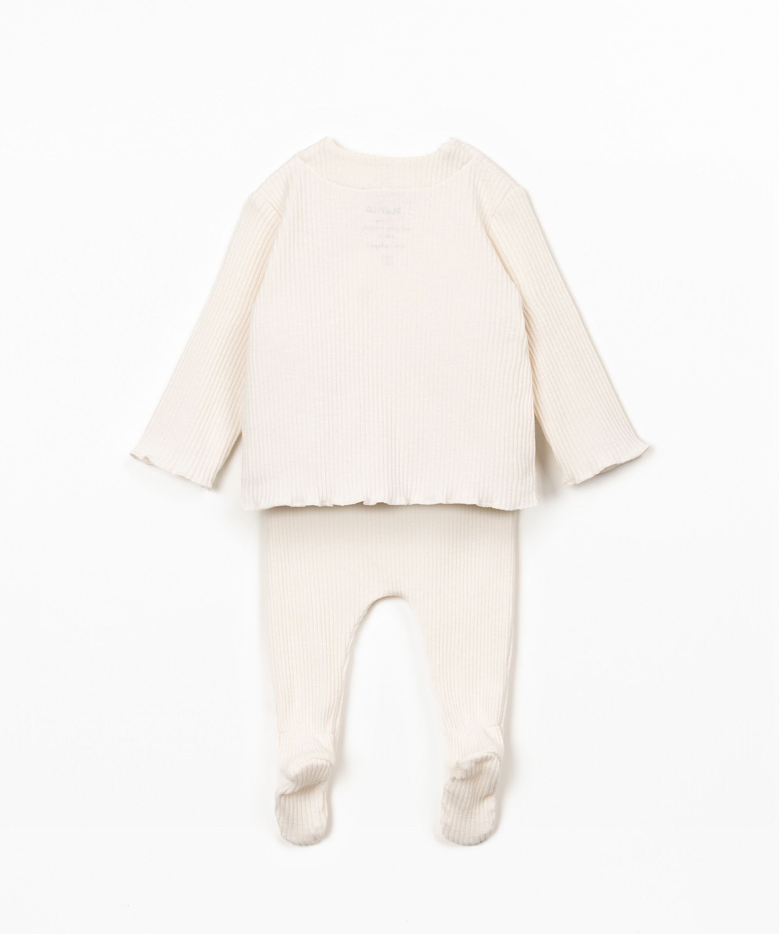 SWEATER + RIBBED TROUSERS SET