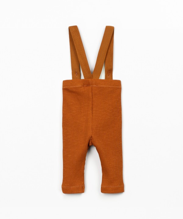 Leggings à bretelles réglables