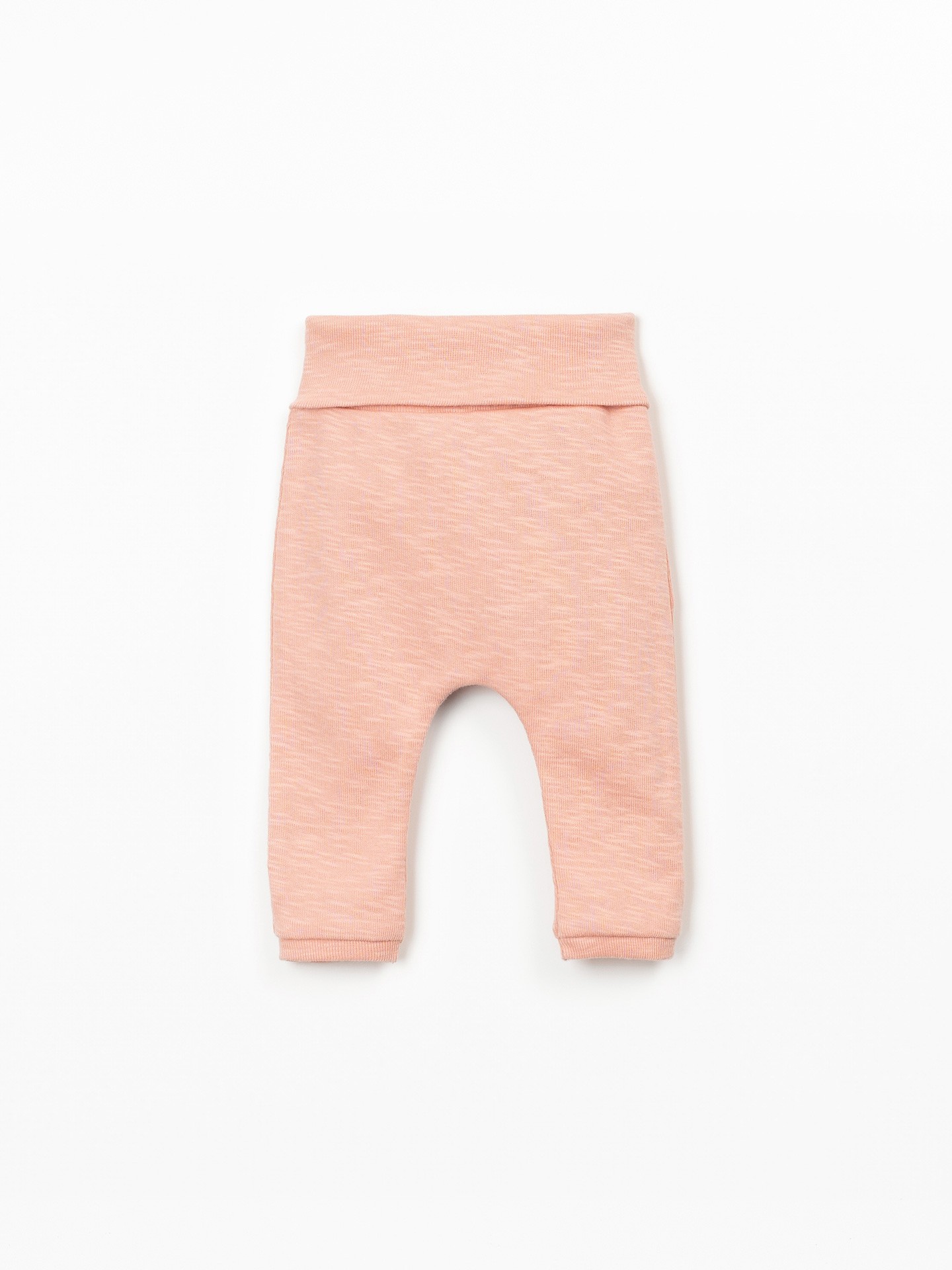 Leggings de punto de algodón orgánico