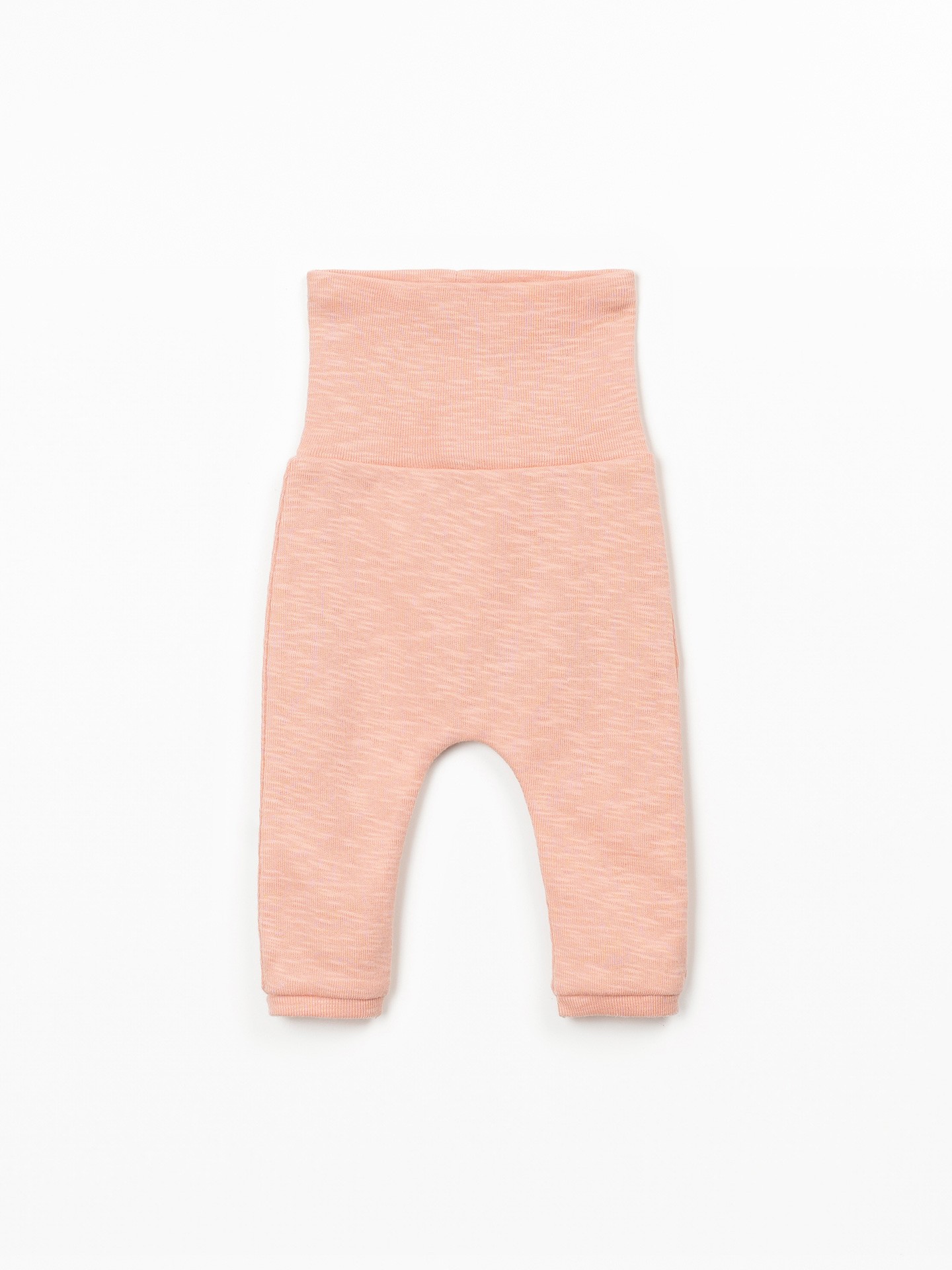 Leggings de punto de algodón orgánico