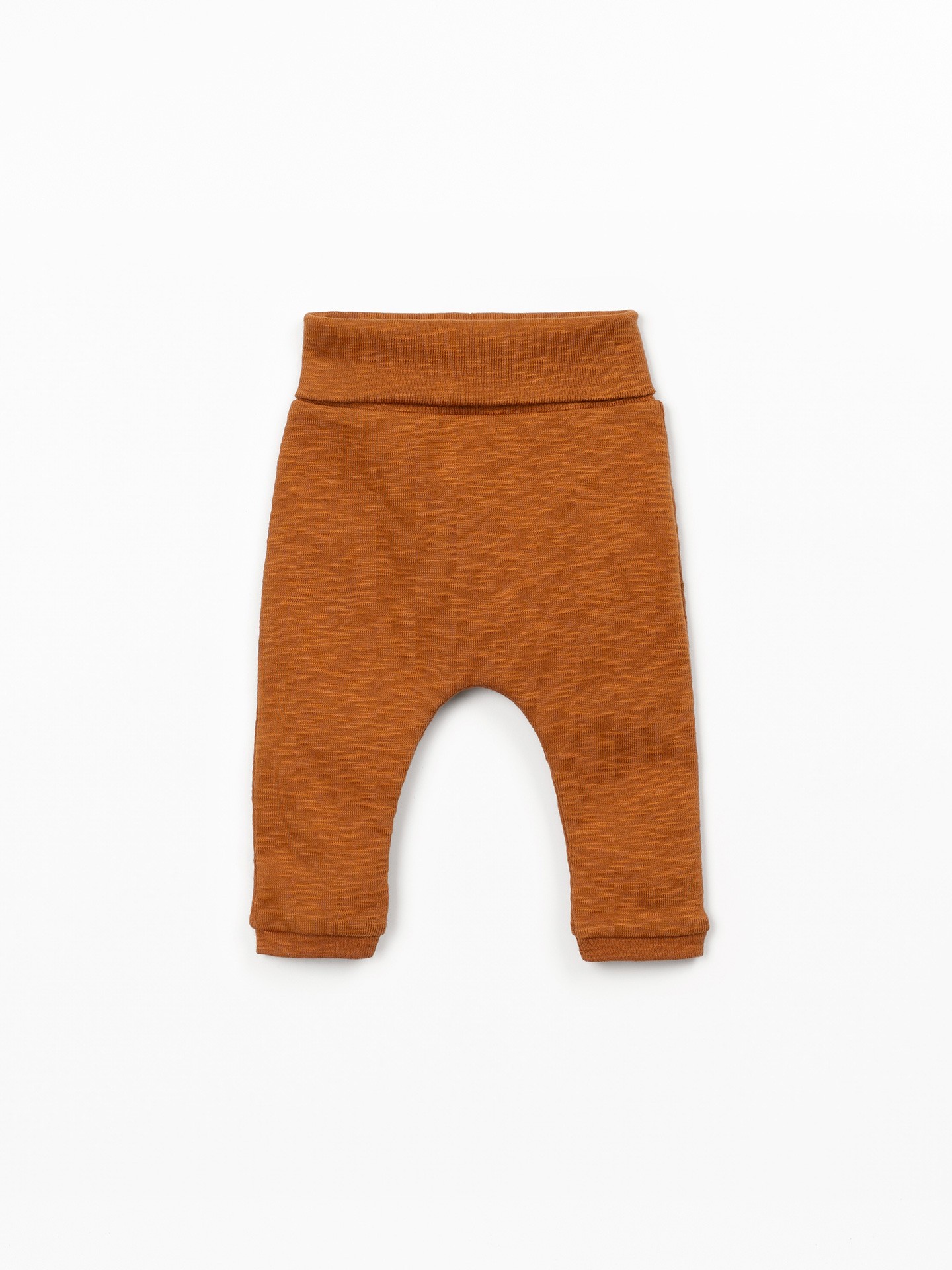 Leggings de punto de algodón orgánico