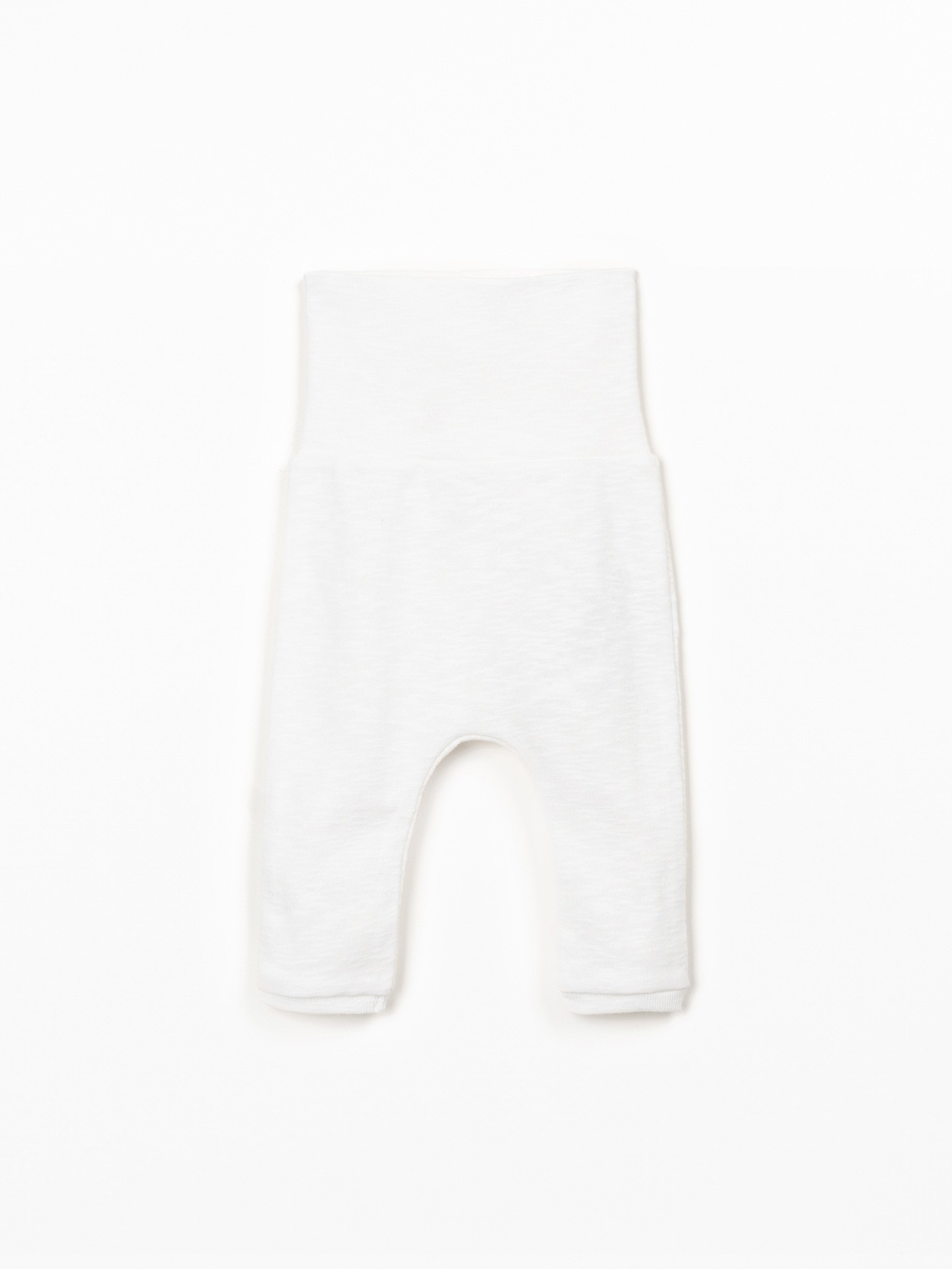Leggings de punto de algodón orgánico