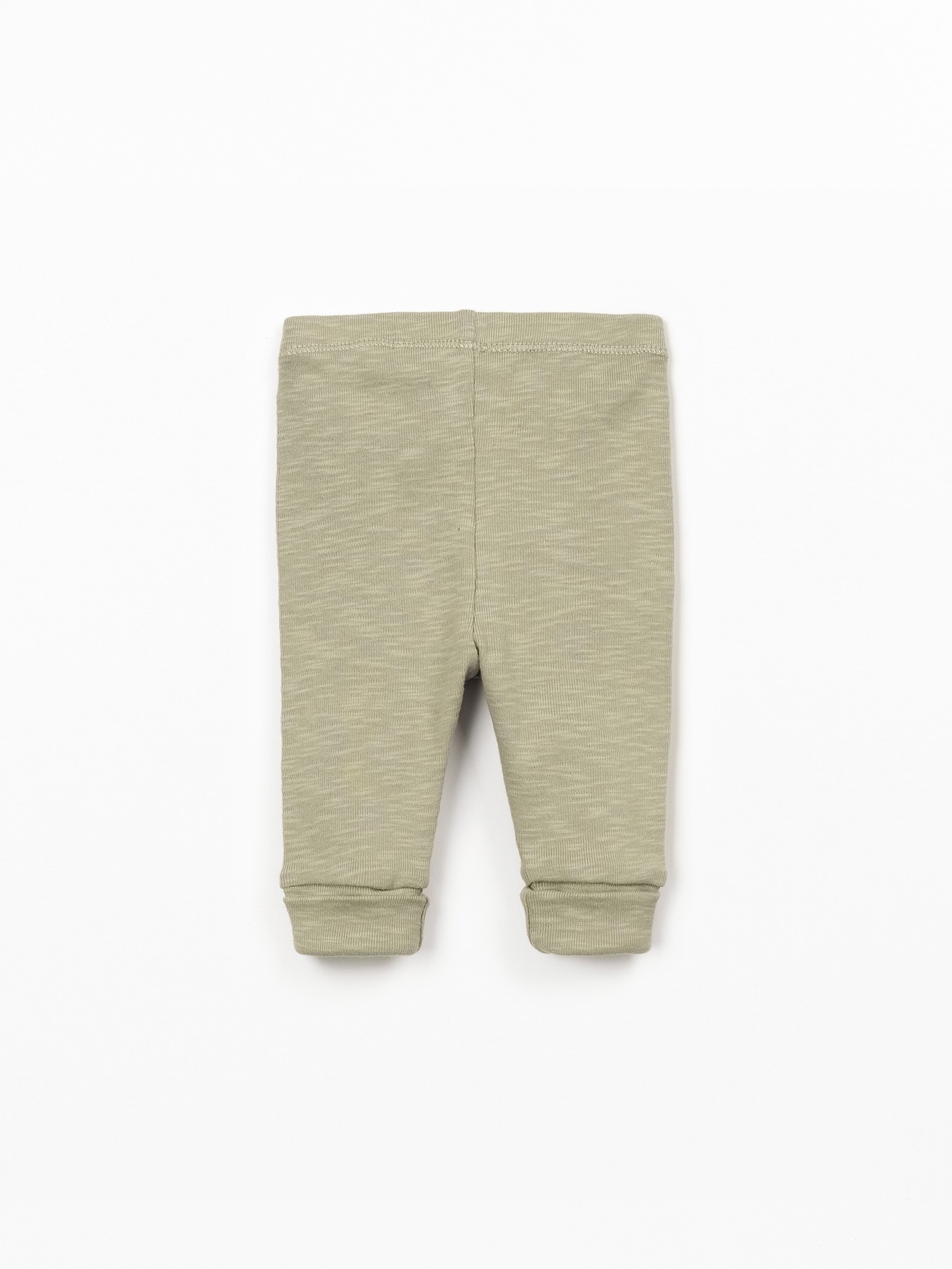 Leggings lisos de algodón orgánico