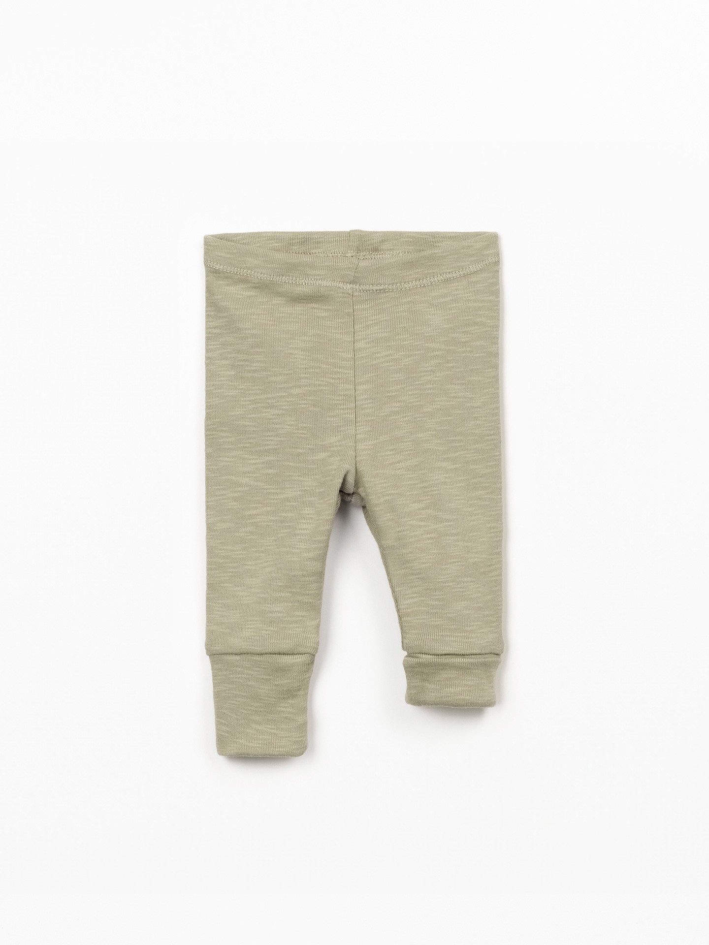 Leggings lisos de algodón orgánico