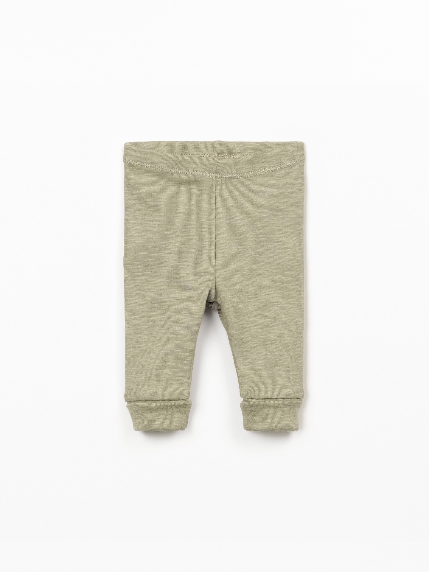Leggings lisos de algodón orgánico