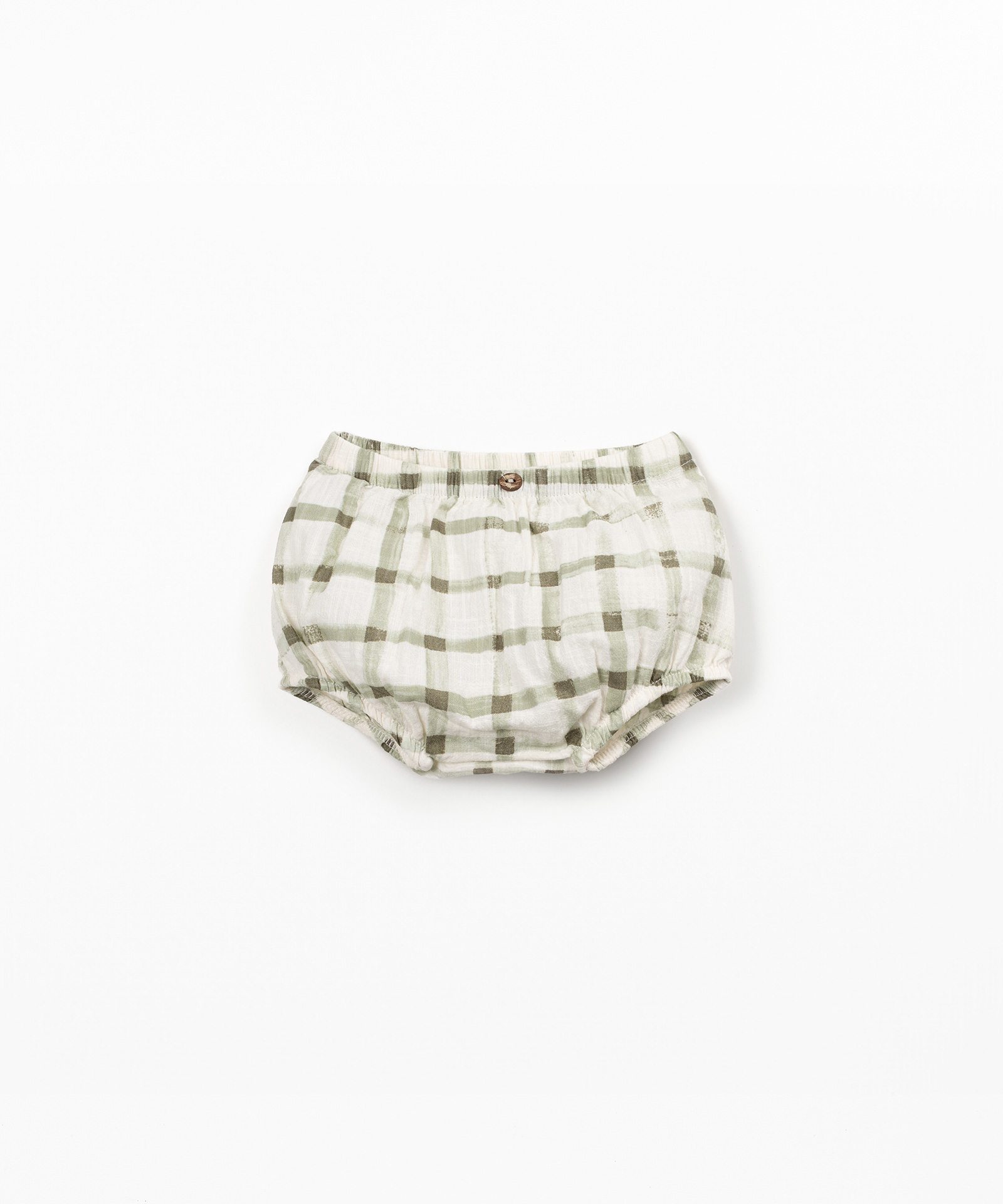 Pantalones cortos de tejido de algodón orgánico con estampado