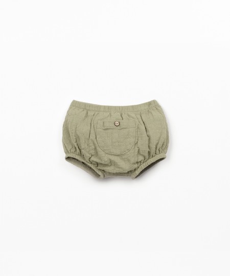 Short en tissu avec poche