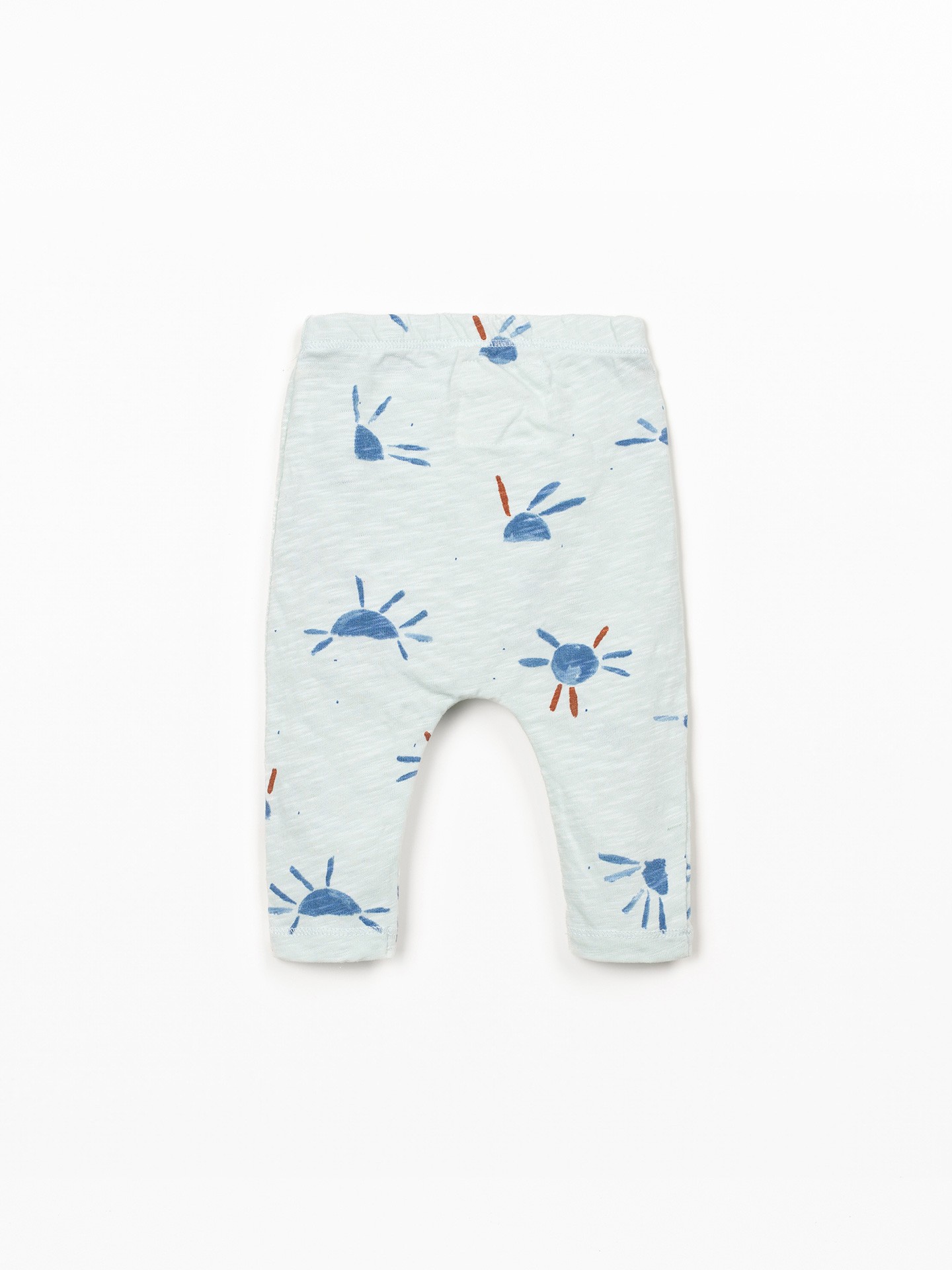 Leggings con stampa sole