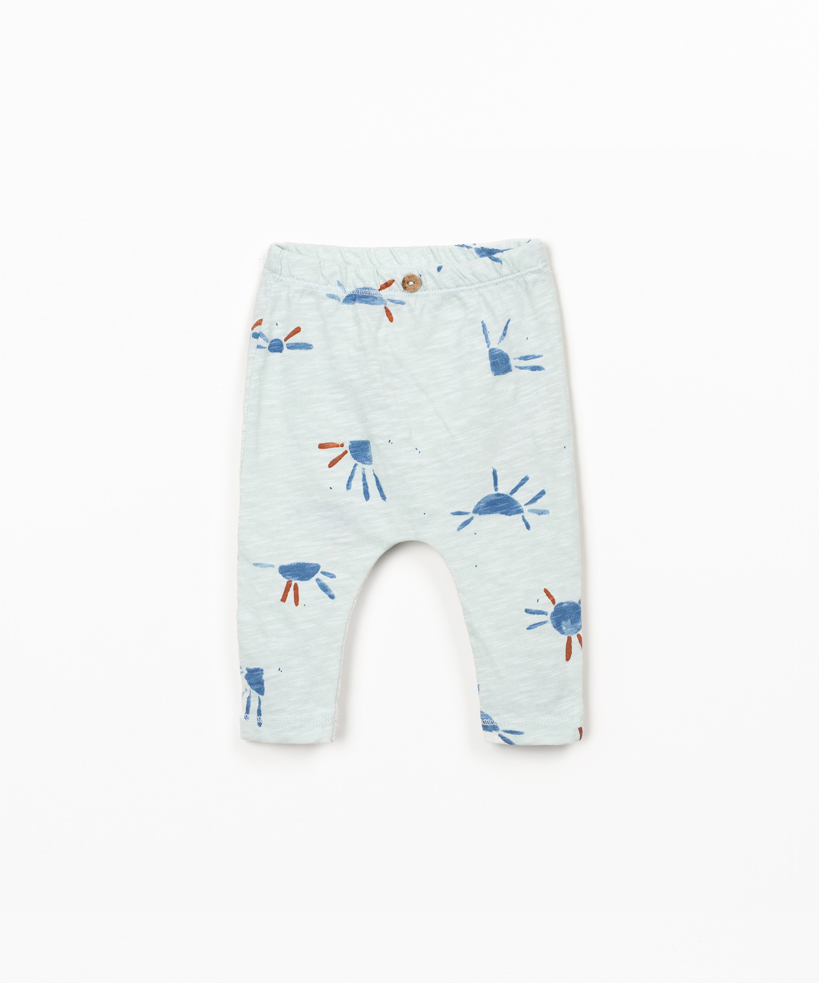 PRINTED RIB FLAMÉ LEGGINGS