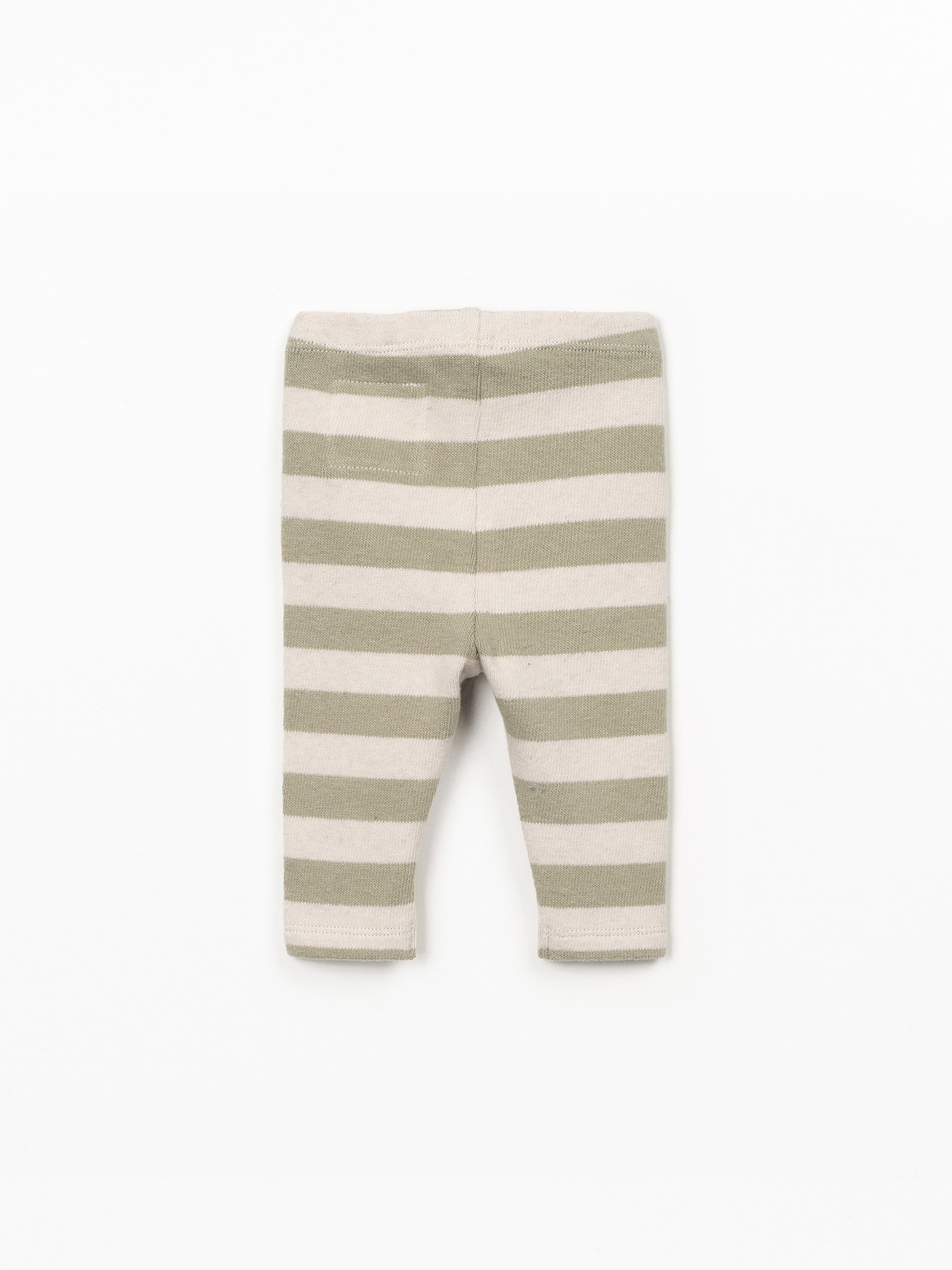 Leggings con estampado de rayas